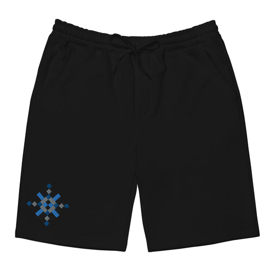 Men's fleece shorts (Blue)